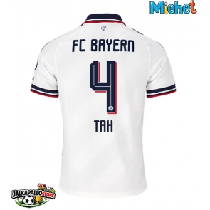 Bayern Munich Jonathan Tah #4 Vieraspaita 2026-27 Lyhythihainen Bayern Munich Jonathan Tah #4 Vieraspaita 2026-27 Lyhythihainen
